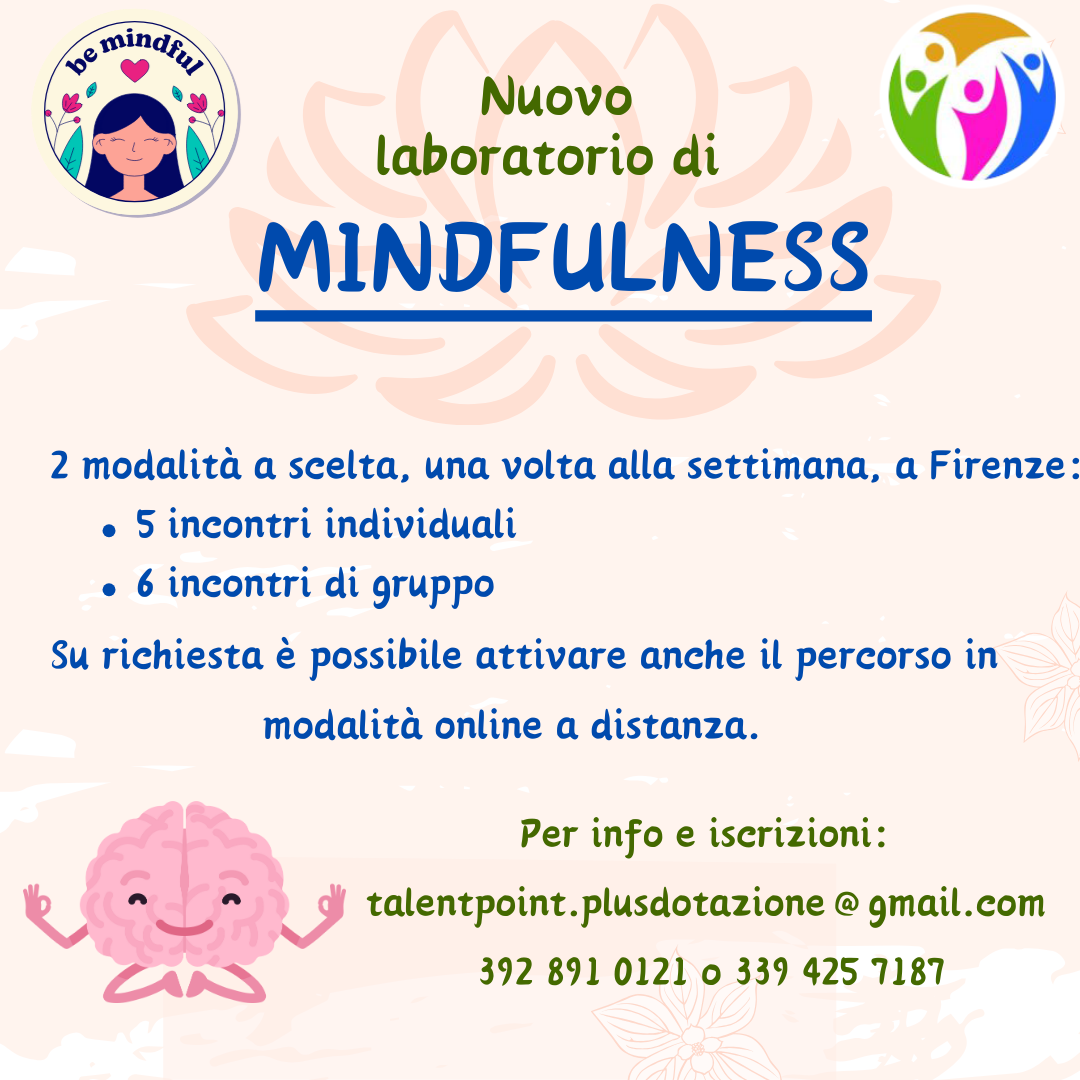 Al momento stai visualizzando Nuovo Laboratorio di Mindfulness