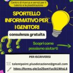 SPORTELLO INFORMATIVO GENITORI